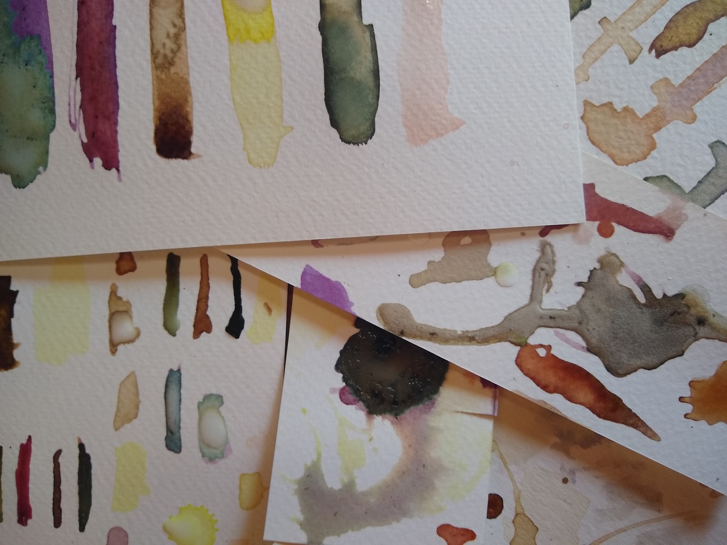 wild inks on paper